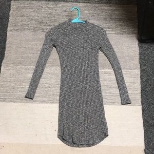 Abercrombie & Fitch Turtleneck grey dress